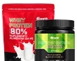 KIT WHEY PROTEIN CONCENTRADO E CREATINA MONOHIDRATADA
