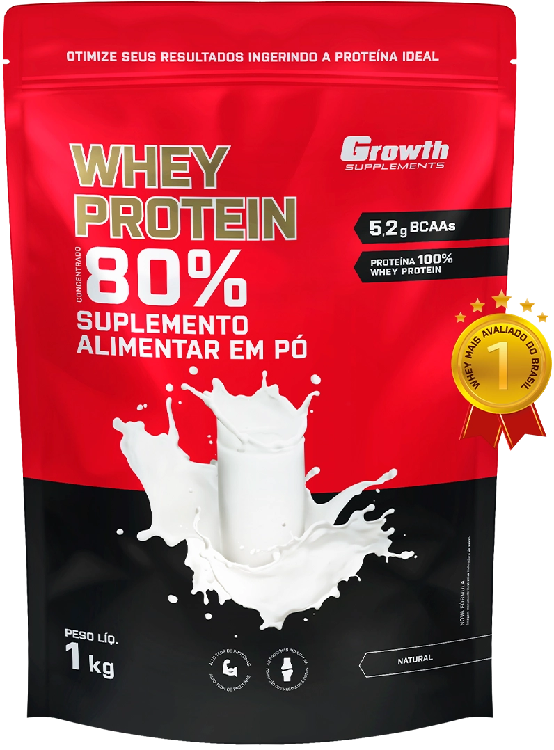 Foto do produto (TOP) WHEY PROTEIN CONCENTRADO 1KG