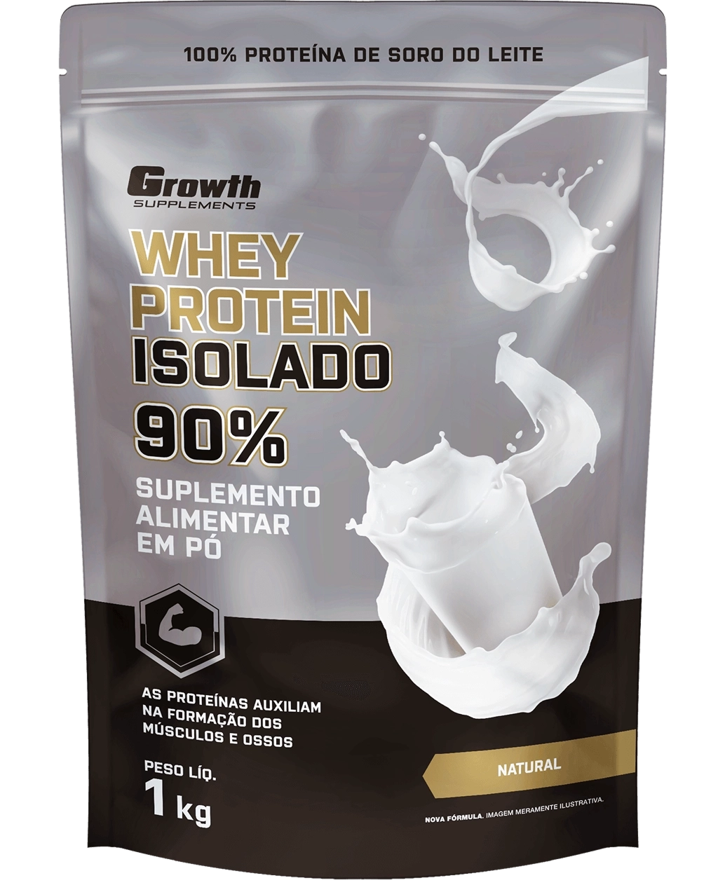 Foto do produto (TOP) WHEY PROTEIN ISOLADO 1KG