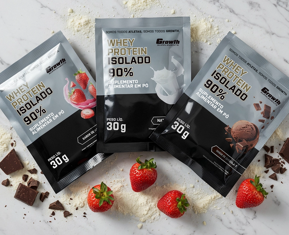 Whey isolado dose - growth supplements