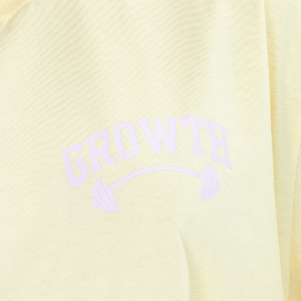 Camiseta Growth Candy Colors Amarelo